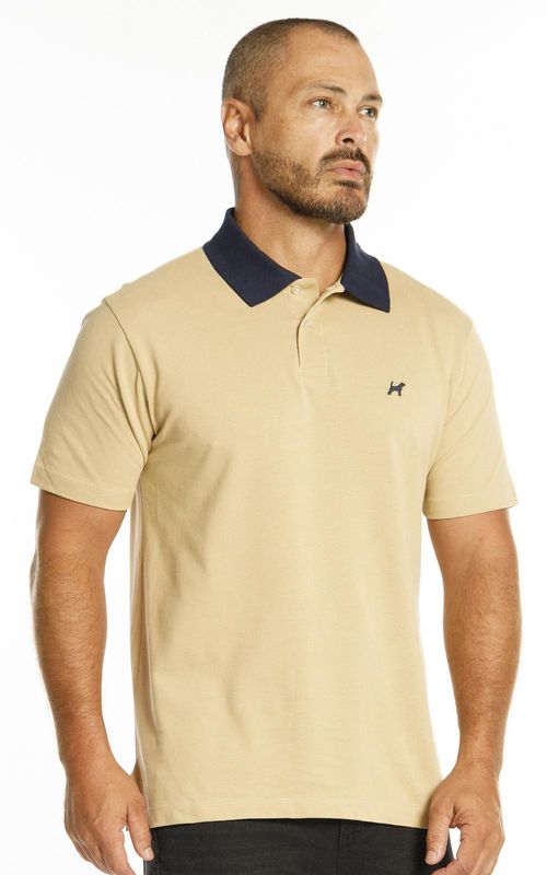 Polo Masculina Básica Retilínia Personalizada - FOG