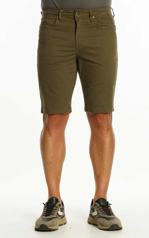 Bermuda Masculina Slim Sarja - HERBAL