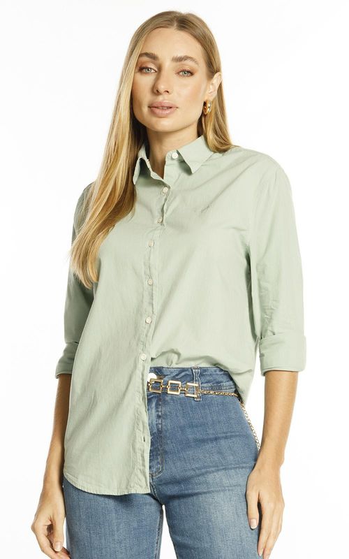 Camisa Feminina Colors - SALVIA