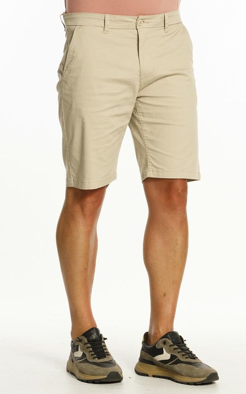 Bermuda Masculina slim chino - CAQUI