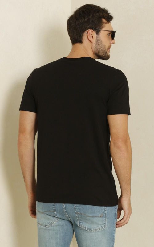 Camiseta Estampada - PRETO