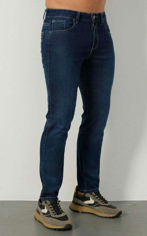 Calça Masculina Jeans Skinny Confort - ESCURO