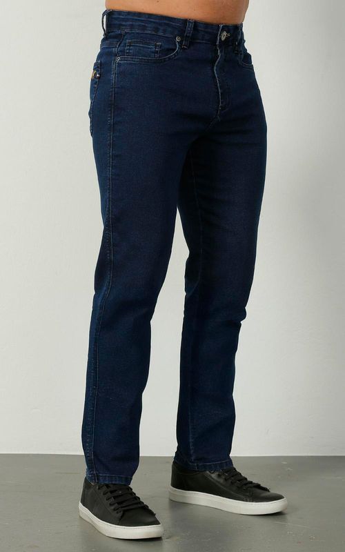 Calça Masculina Jeans Regular Confort - ESCURO