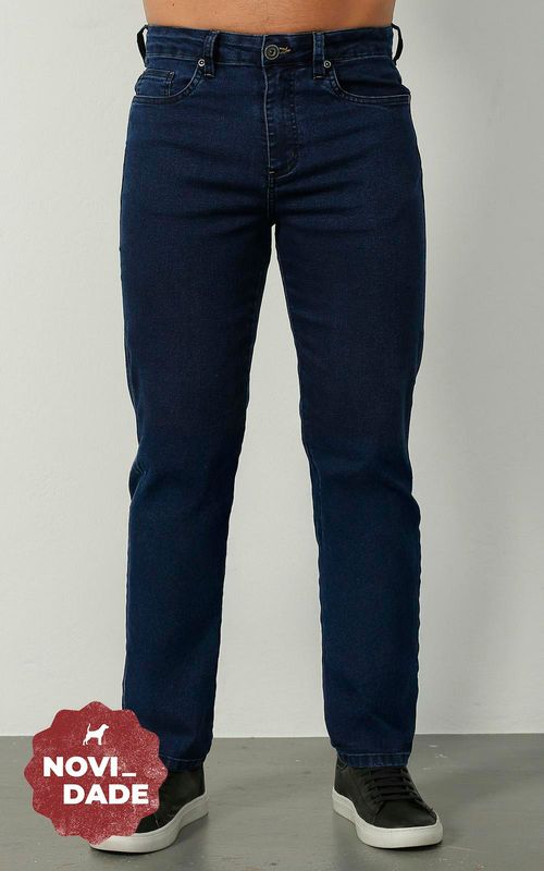 Calça Masculina Jeans Regular Confort - ESCURO