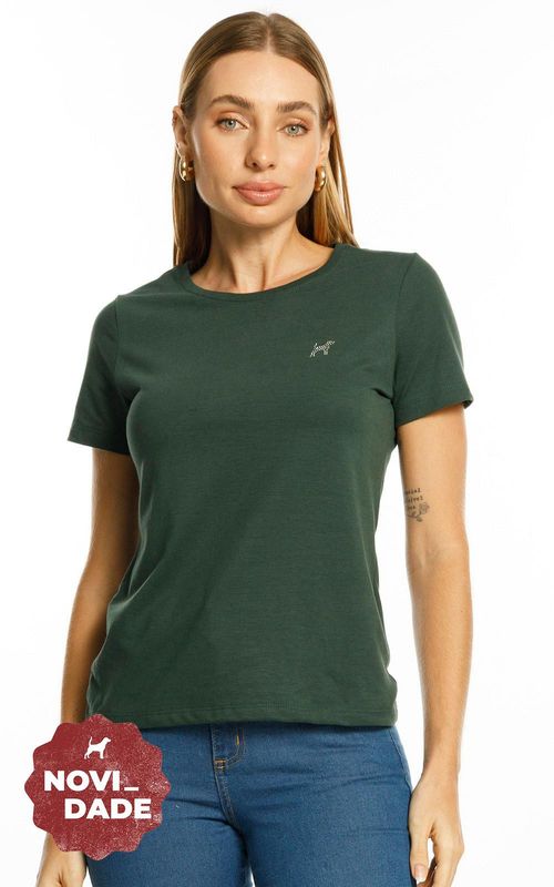 Camiseta Feminina - VRD BLACK GREEN