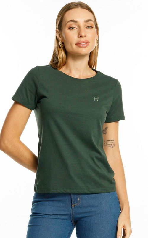 Camiseta Feminina - VRD BLACK GREEN