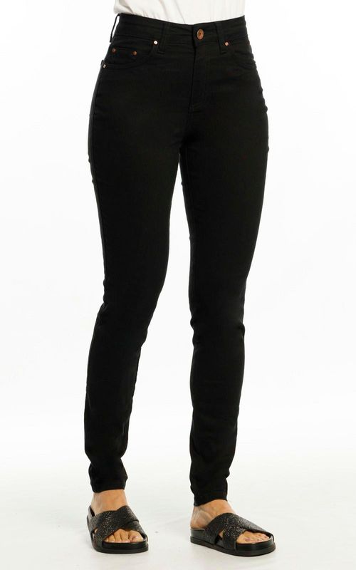 Calça Feminina Sarja Stretch Skinny - PRETO
