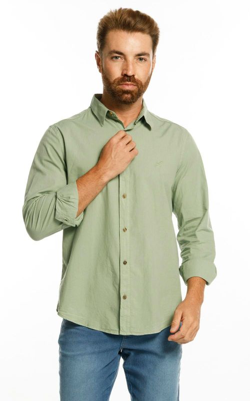 Camisa ML masculina - SALVIA