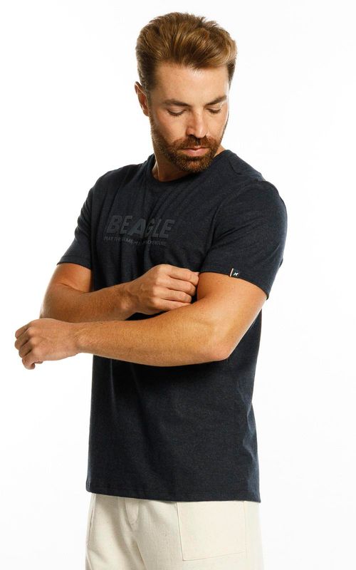 Camiseta Estampada - MARINHO