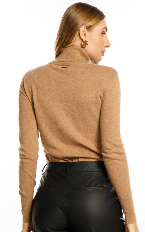 Tricot fem. gola alta. - SELA