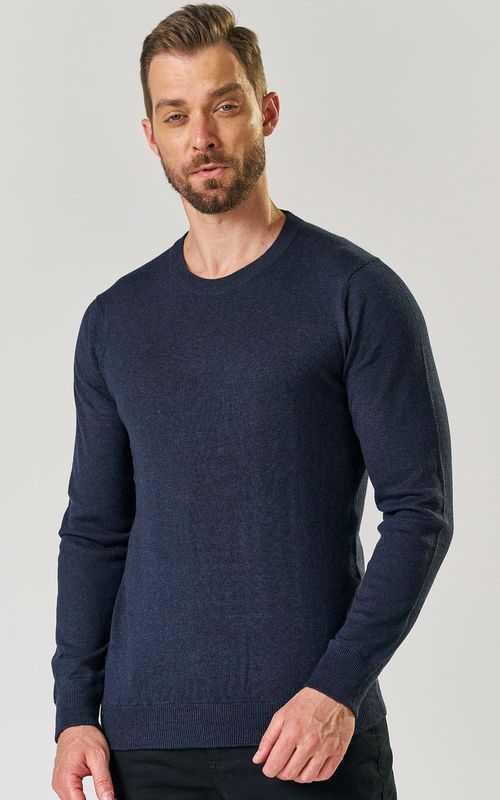 TRICOT MASCULINO. - MARINHO