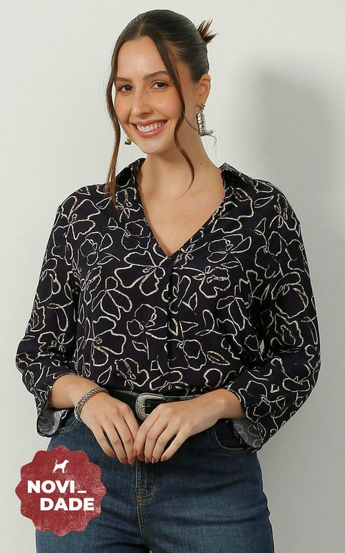 Blusa Feminina - BLUE BONNET