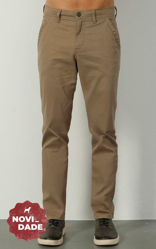 Calça Masculina Sarja Casual - SELA