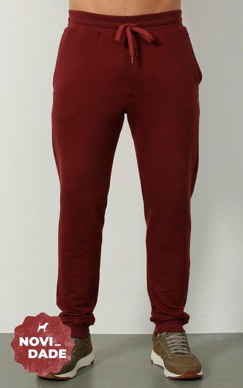 Calça Masculina Básica Moletom Jogger - DALLAS