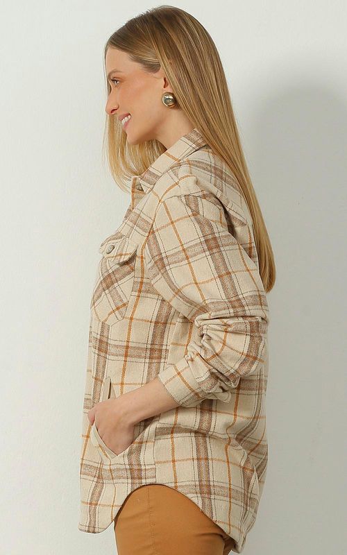 Camisa Feminina - XADREZ WEST
