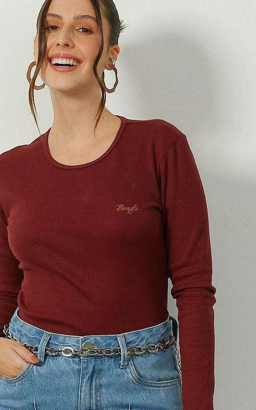 Camiseta Manga Longa Feminina - MIDNIGHT