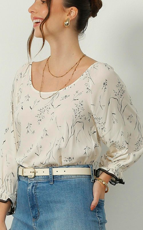 Blusa Feminina - FLOWER TRAIL