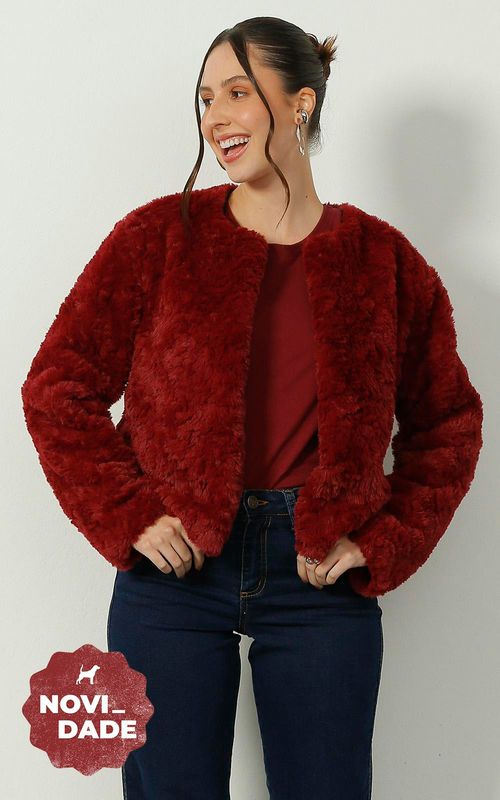 Casaco Feminino - GARNET