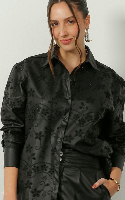 Camisa Feminina - PRETO