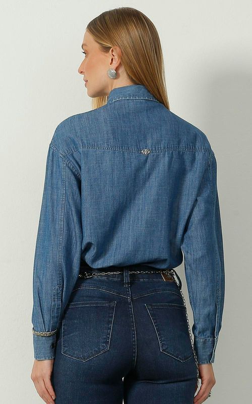 Camisa Feminina Over - INDIGO