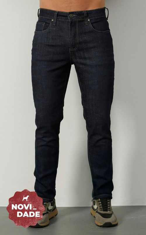Calça Masculina Jeans Slim Premium Confort - INDIGO