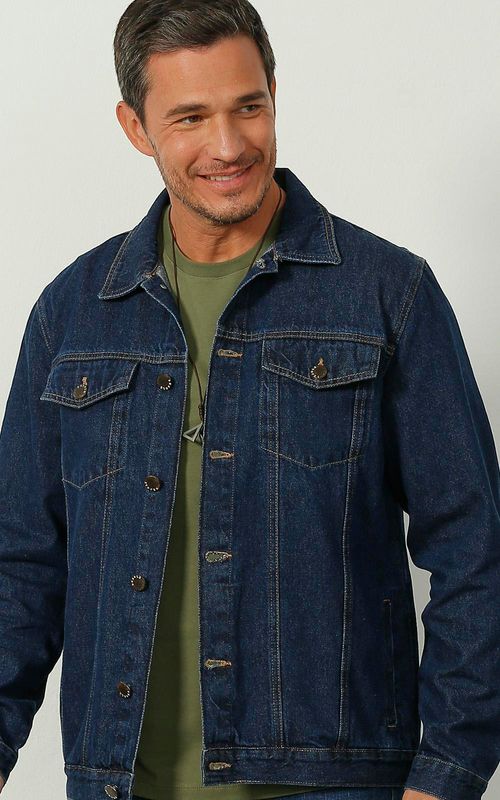 Jaqueta Masculina Trucker - INDIGO