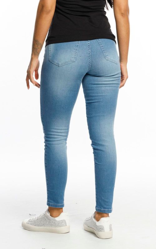 Calça Feminina Jeans Cigarrete - INDIGO