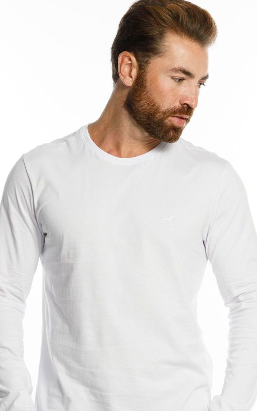 Camiseta Manga Longa - BRANCO