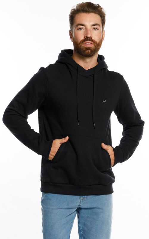 Moletom com capuz - PRETO