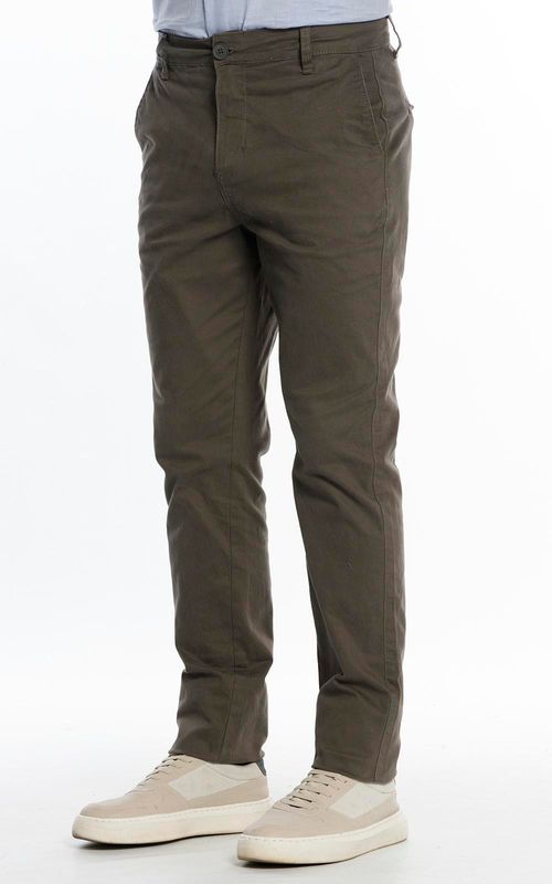 Calça Masculina Sarja Casual Slim - MOINHO