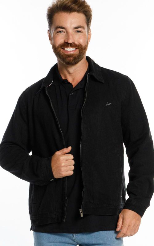 Jaqueta Masculina Forrada - PRETO