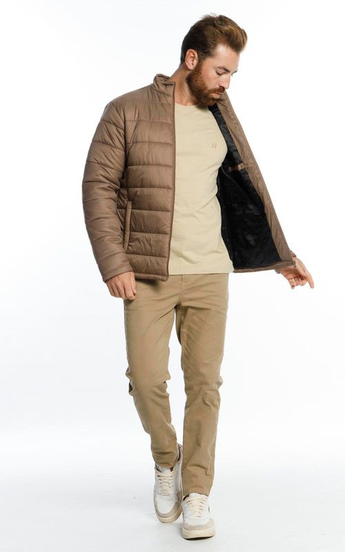 Jaqueta masc. puffer básica. - CAJUEIRO