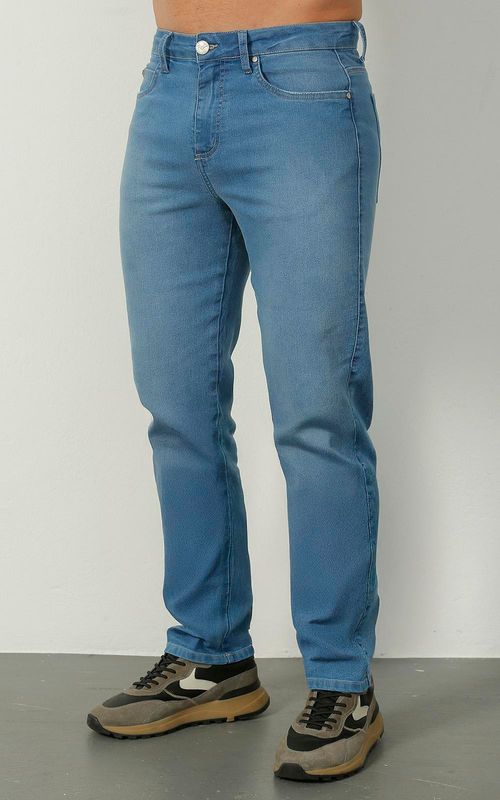 Calça Masculina Jeans Strech Regular Confort - INDIGO
