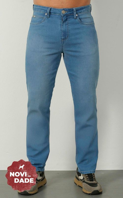 Calça Masculina Jeans Strech Regular Confort - INDIGO