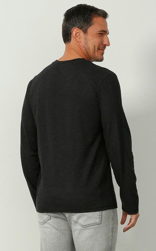 Camiseta Manga Longa - PRETO