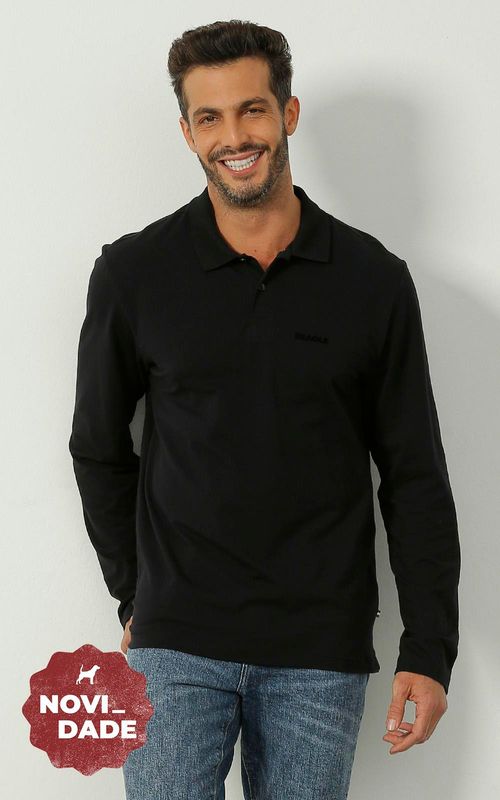 Polo Premium ML - PRETO