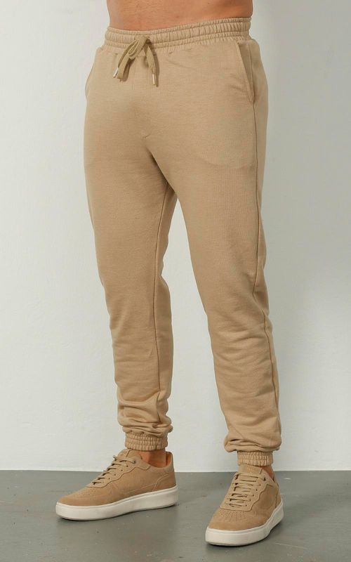 Calça Jogguer moletom - AMENDOA
